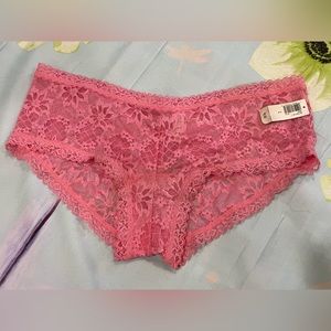 Pink Lace Lingerie